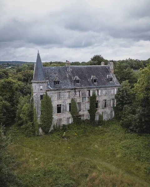Abandoned chateau, France