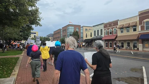 No Kings Event in Bentonville, Arkansas