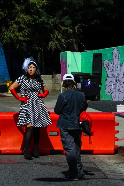 my photos from AIDS WALK LA, today in west hollywood! [OC]
