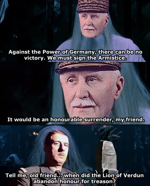 Something something... Live long enough to become the villain