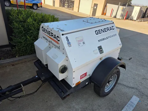 Cleaned a towable diesel generator at work.