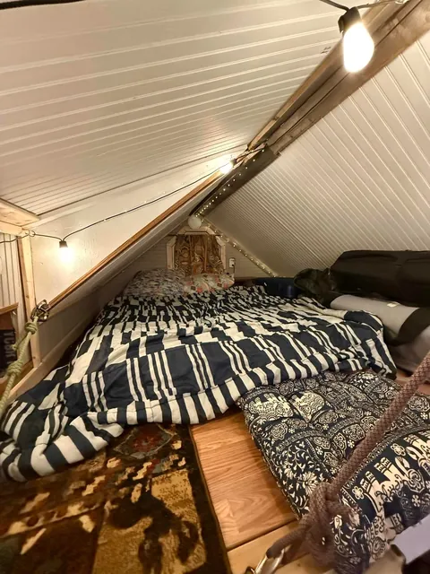 My buddy’s tiny home in the White Mountains of New Hampshire