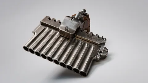 Before a rotating barrell, there was sliding chambers. Harmonica pistols. Photos of a mid 19th century model.