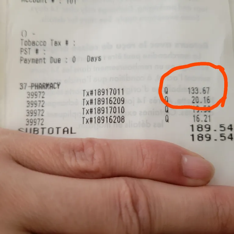 The price of an inhaler that I require to live (in Canada)