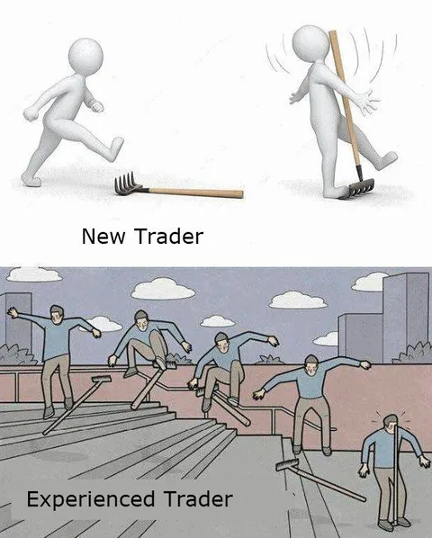 Difference between New and Experienced Trader
