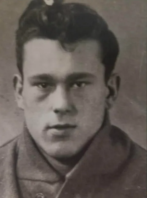 Great Grandpa before and after WWII England and France