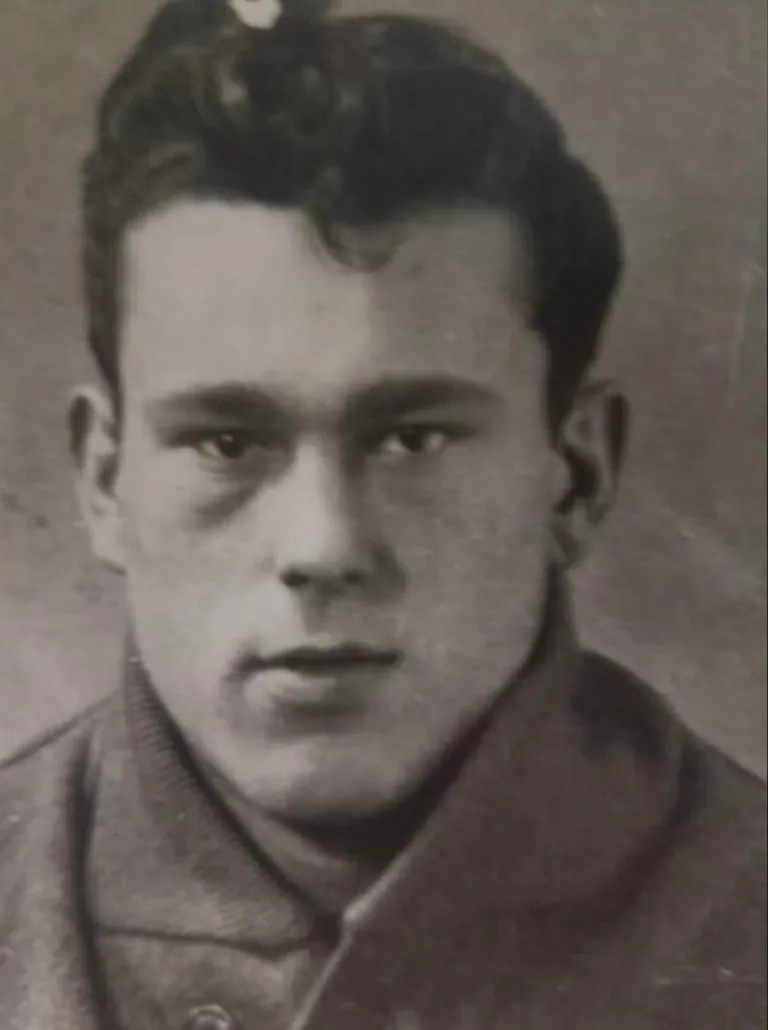 Great Grandpa before and after WWII England and France