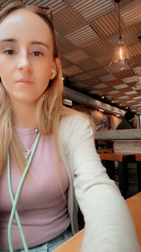 Flashing at breakfast while wearing my vibrator that was being remote controlled to vibe and give me an orgasm lol