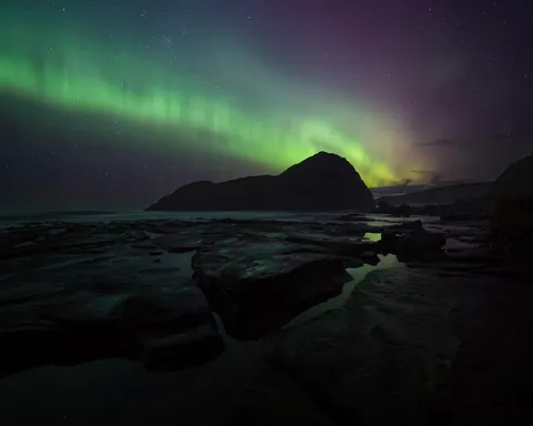🔥The Aurora Australis from the southern most point of Australia