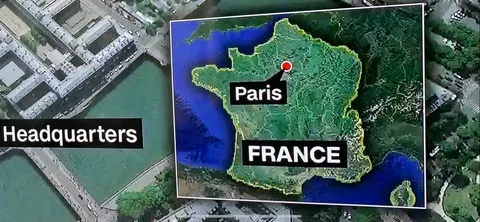 Attaque de Paris : CNN utilise une carte de France... sans l'Alsace et la Moselle
