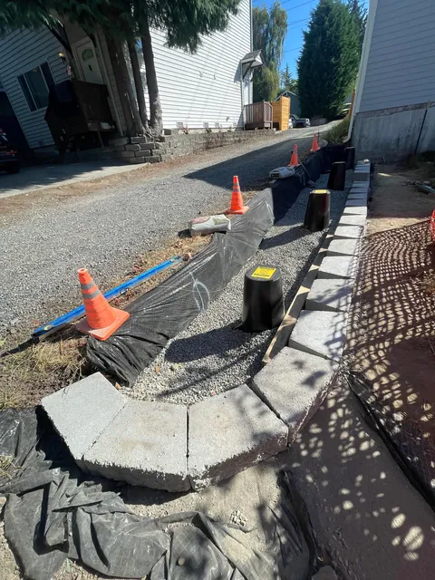 A few years ago my rotting fence fell over so I decided to build it back better.