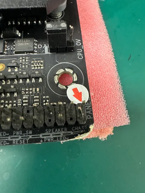 I sent my motherboard to asus for RMA and they denied it because of this physical damage. Would this cause my motherboard to fail in any way? Also i have video and photos before sending it off that it didnt look like this.
