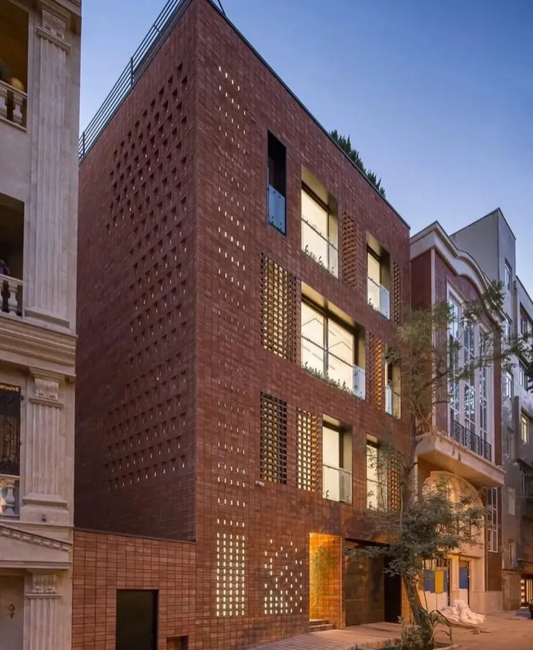 more examples of contemporary apartment buildings in Iran