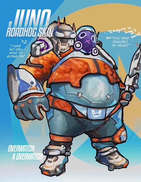 OVERWATCH X OVERWATCH Skins ideas.