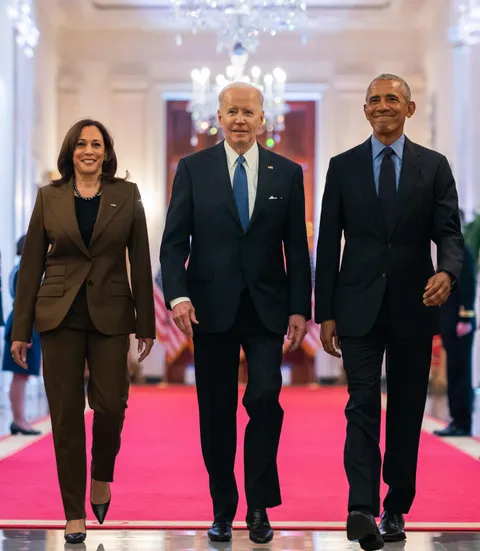 President Obama, President Biden, &amp; Vice President Harris