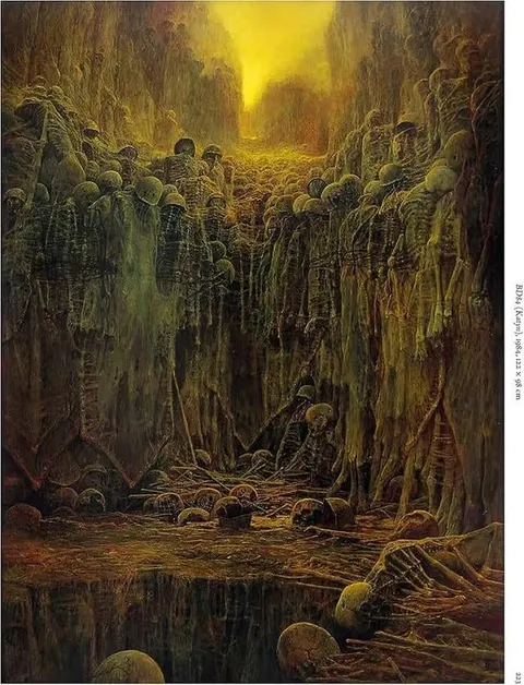 Zdzisław Beksiński painted some of humanity’s darkest, dystopian nightmares. In 2005, his life ended in a bizarre real-life tragedy over a refusal to lend 100 zlotys.