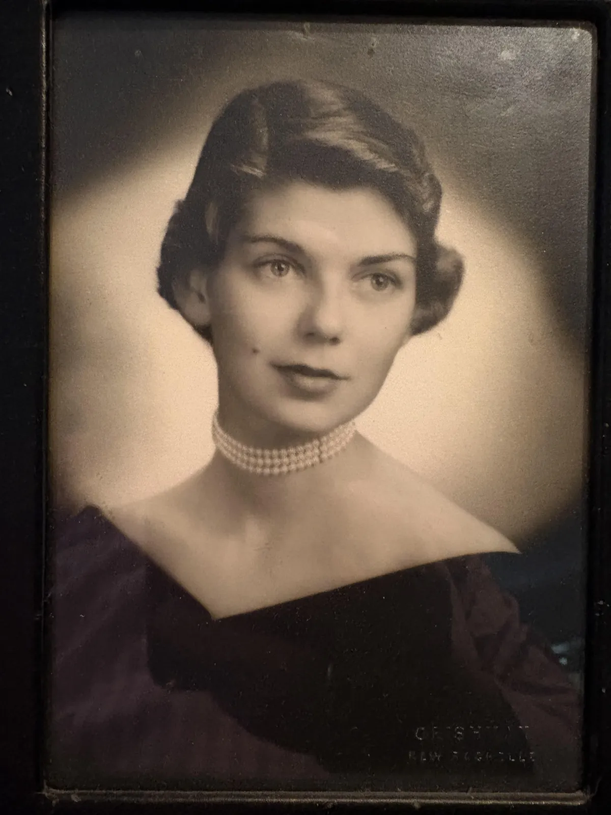 Mom’s engagement photo - 1955