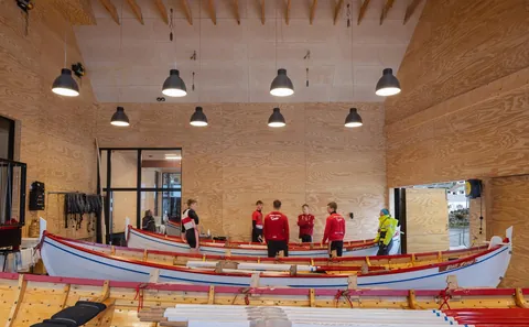 Klaksvík Row Club, Faroe Islands, by Henning Larsen