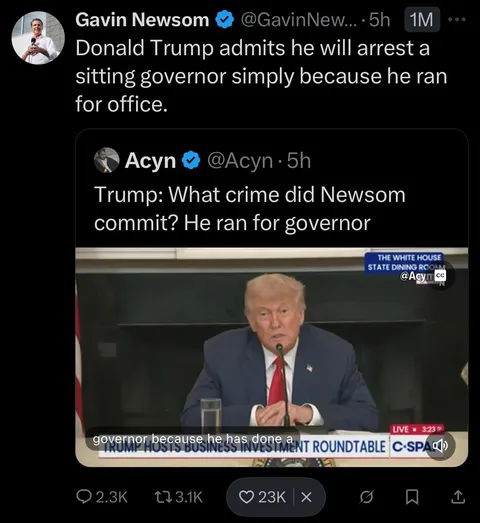 Running for office is now criminal