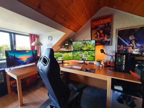 My station during the day.