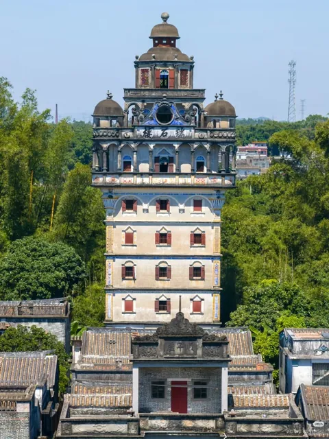 Not well known piece of Chinese architecture history, Diaolou tower villages of Kaiping, China