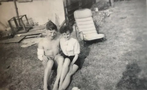 My beautiful Nana &amp; Grandad (great-grandparents) when they first married in 1956. A lovely couple ❤️