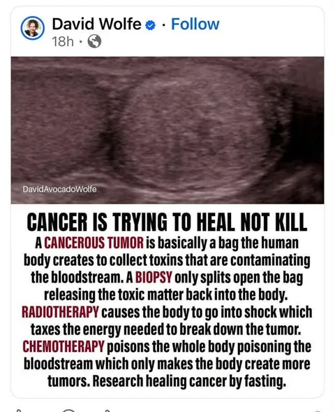 Cancer is good for yoy