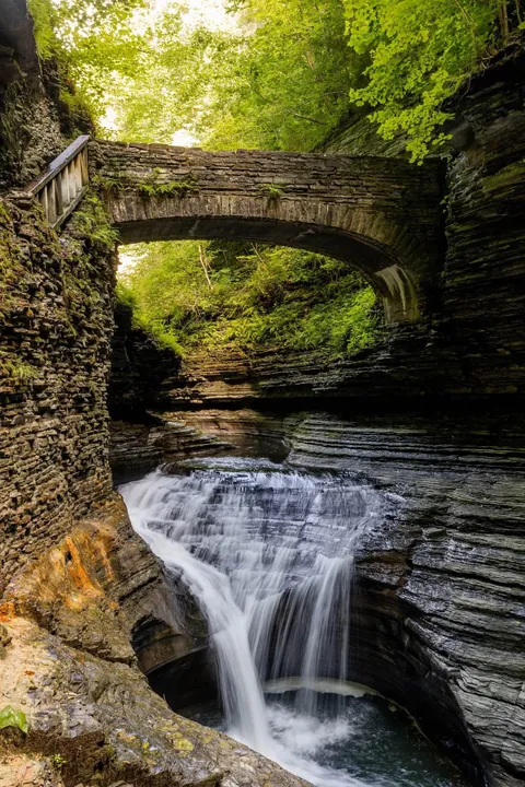 ITAP of a waterfall in NY