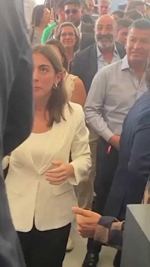 Messi signs on a fan's arm, and just minutes later, the fan gets the autograph turned into a tattoo.