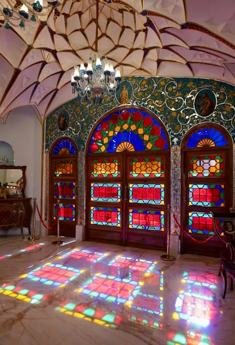 Youtab Hotel in Shiraz, Iran. Recently built in accordance with classical  Iranian Architecture