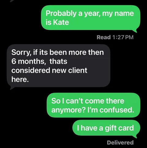 My nail salon fired me for being inactive