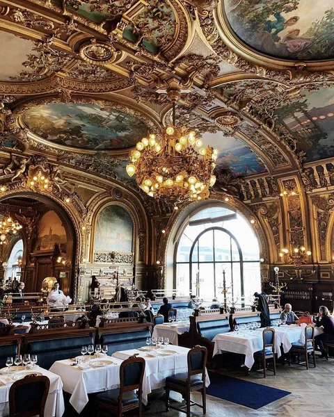 Le Train Bleu resturant in Paris, France.