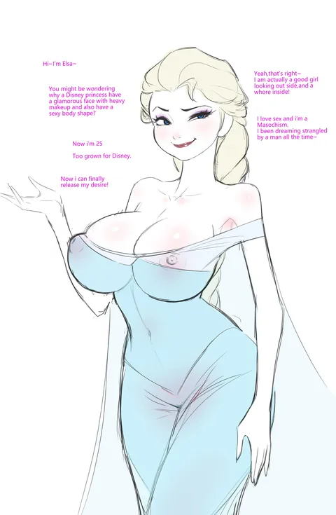 Who pretends to be a good girl, but actually wants to end up like this?