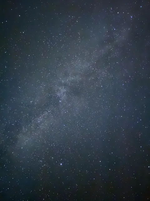 Took this picture with an iPhone, it was unreal feeling seeing so many stars.