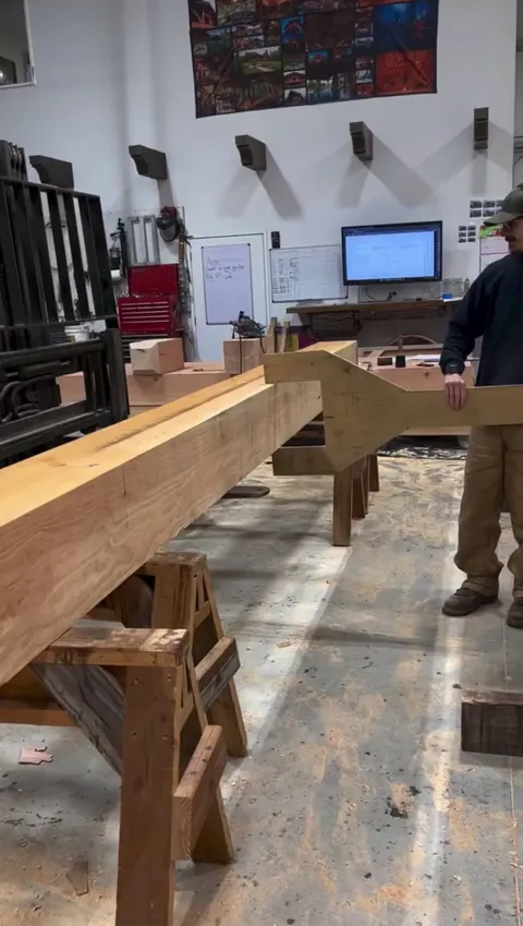 Big heavy log moved easily