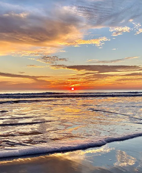 Sunrise at the beach