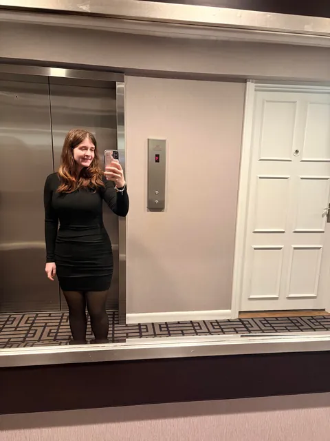 First body con dress in years - does it look good?