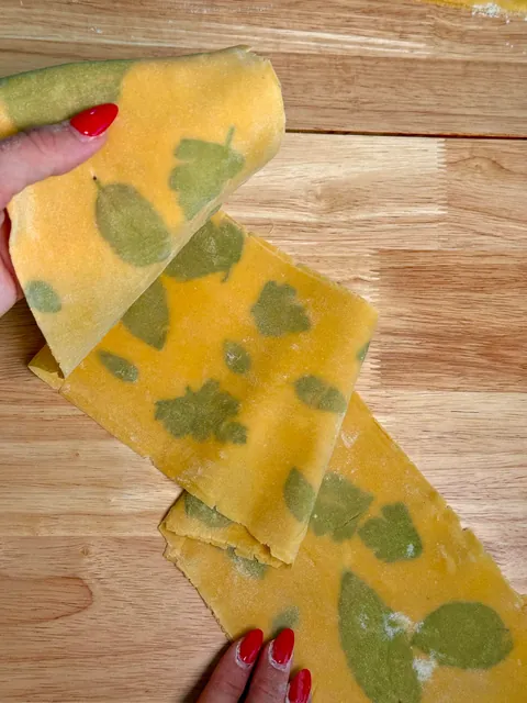 [Homemade] Herb-Laminated Parpadelle Ripiene, Stuffed With Ricotta