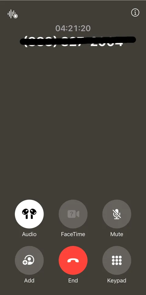 been waiting for a representative for four hours now