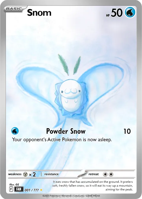 A Snom illustration card I drew!