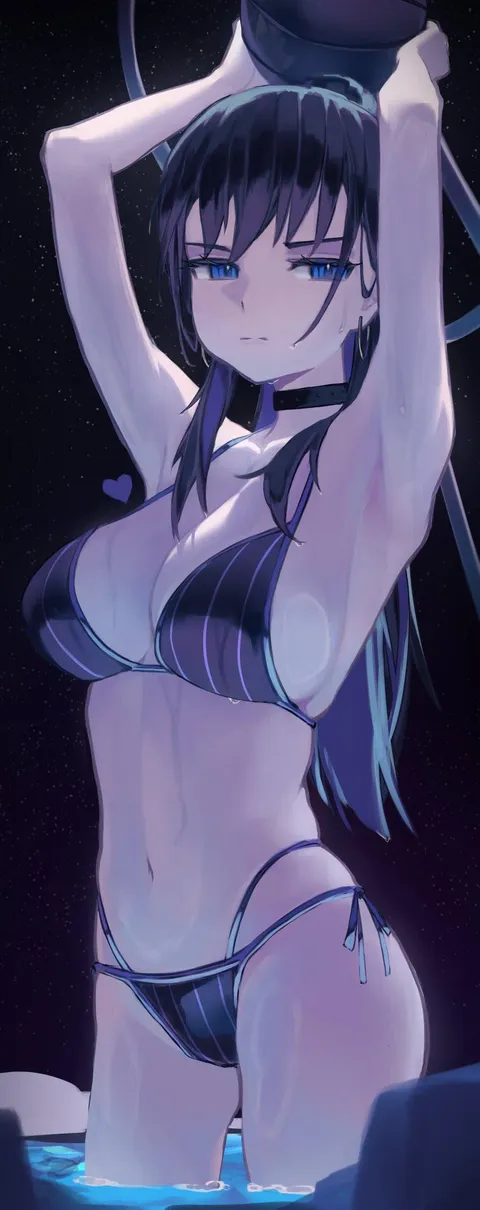 Ouro Kronii washes her body