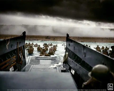 D-Day "jaws of death" June 6 1944