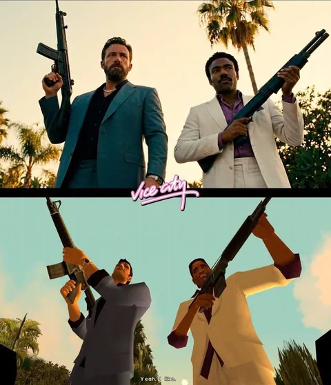 GTA Vice City as a movie