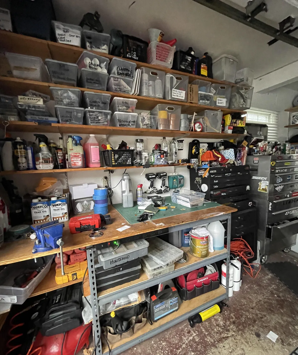 Have I reached my limit? Am I gonna die with a garage full of crap? Have I become what I fear?