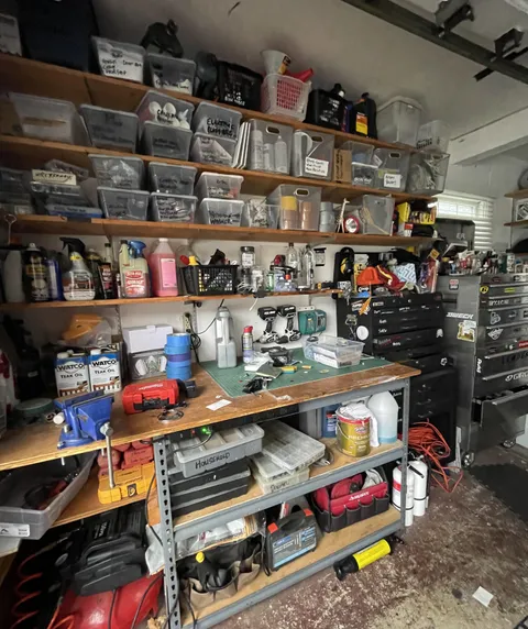 Have I reached my limit? Am I gonna die with a garage full of crap? Have I become what I fear?