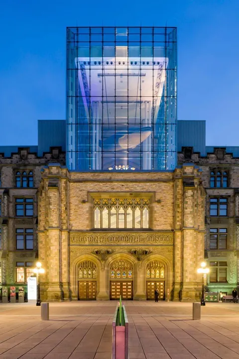 Old and new juxtaposition