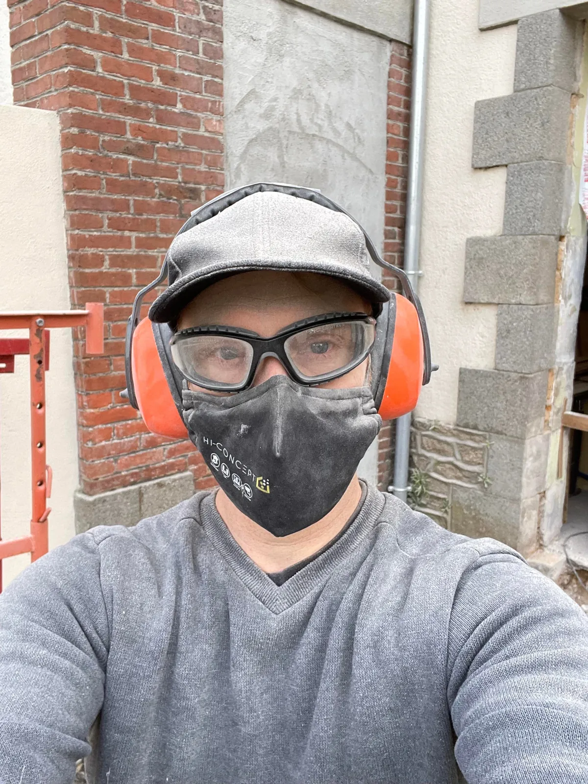 Wanted French doors and a beautiful deck, so I gave myself a task. Results after many, many weekends. 