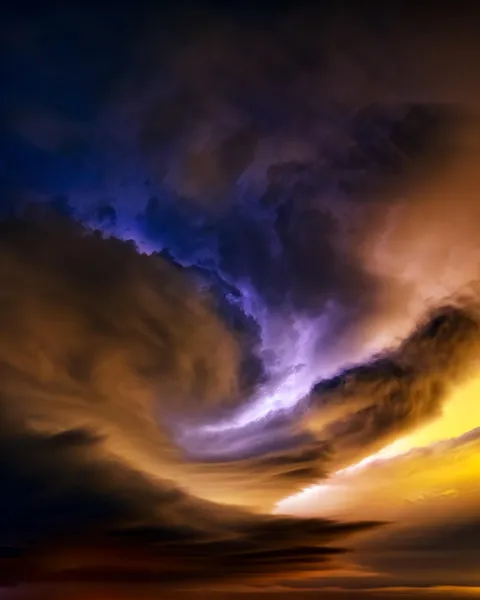 ITAP of a dying thunderstorm 