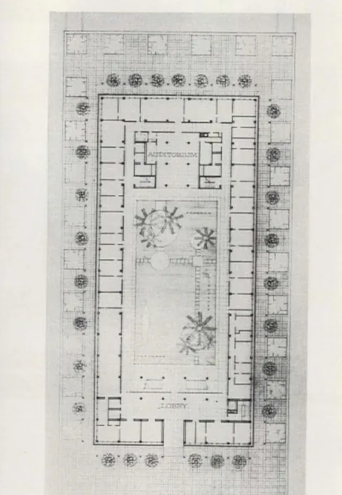 United States Embassy in New Delhi, India (1956-1959) by Edward Durell Stone