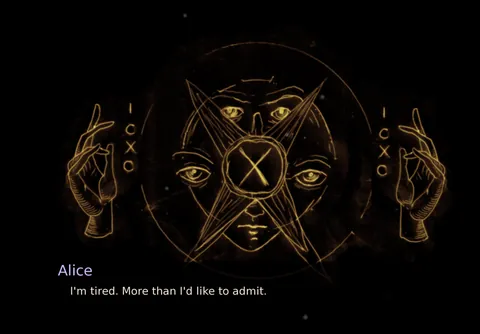 I'm making a small game set in the Alice universe, hand drawn